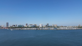 Downtown Long Beach From The Queen Mary